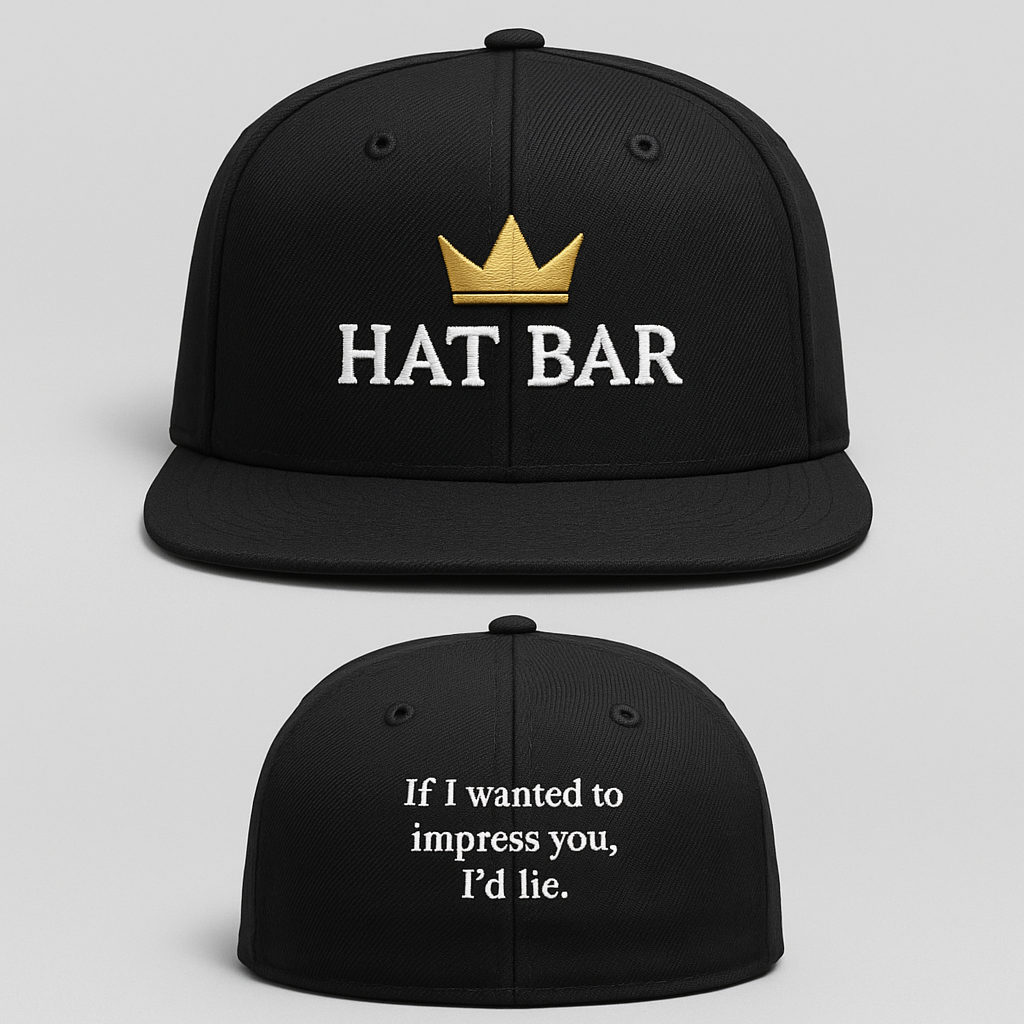 Hat Bar Fitted Founder's Hat The Realest in the Room