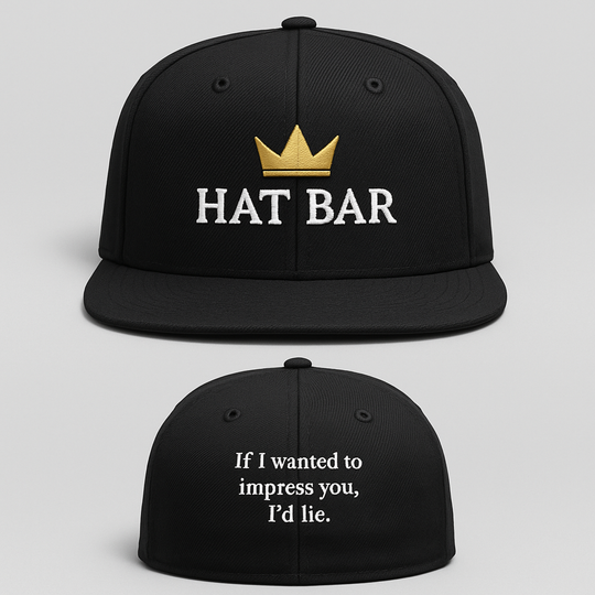 Hat Bar Fitted Founder's Hat The Realest in the Room