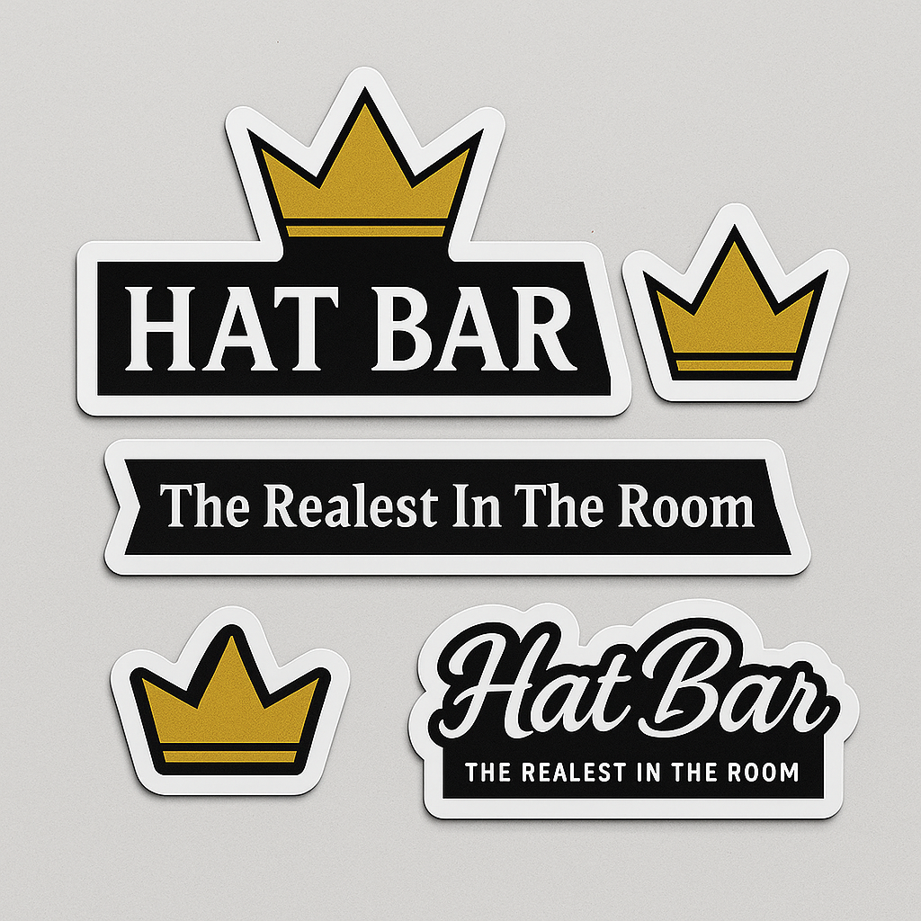 Hat Bar - Founder's Sticker Pack