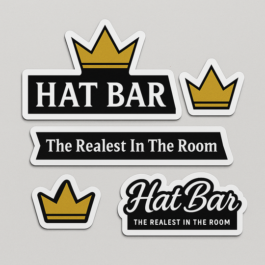 Hat Bar - Founder's Sticker Pack
